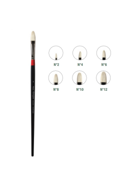 Pincel Natural Lingua de Gato Georgian G12 nº12 Daler Rowney
